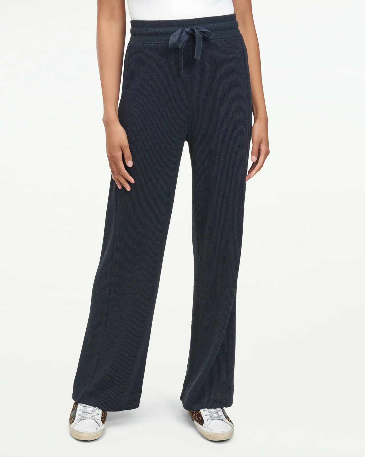 Alpine Wide Leg Pant (Navy)