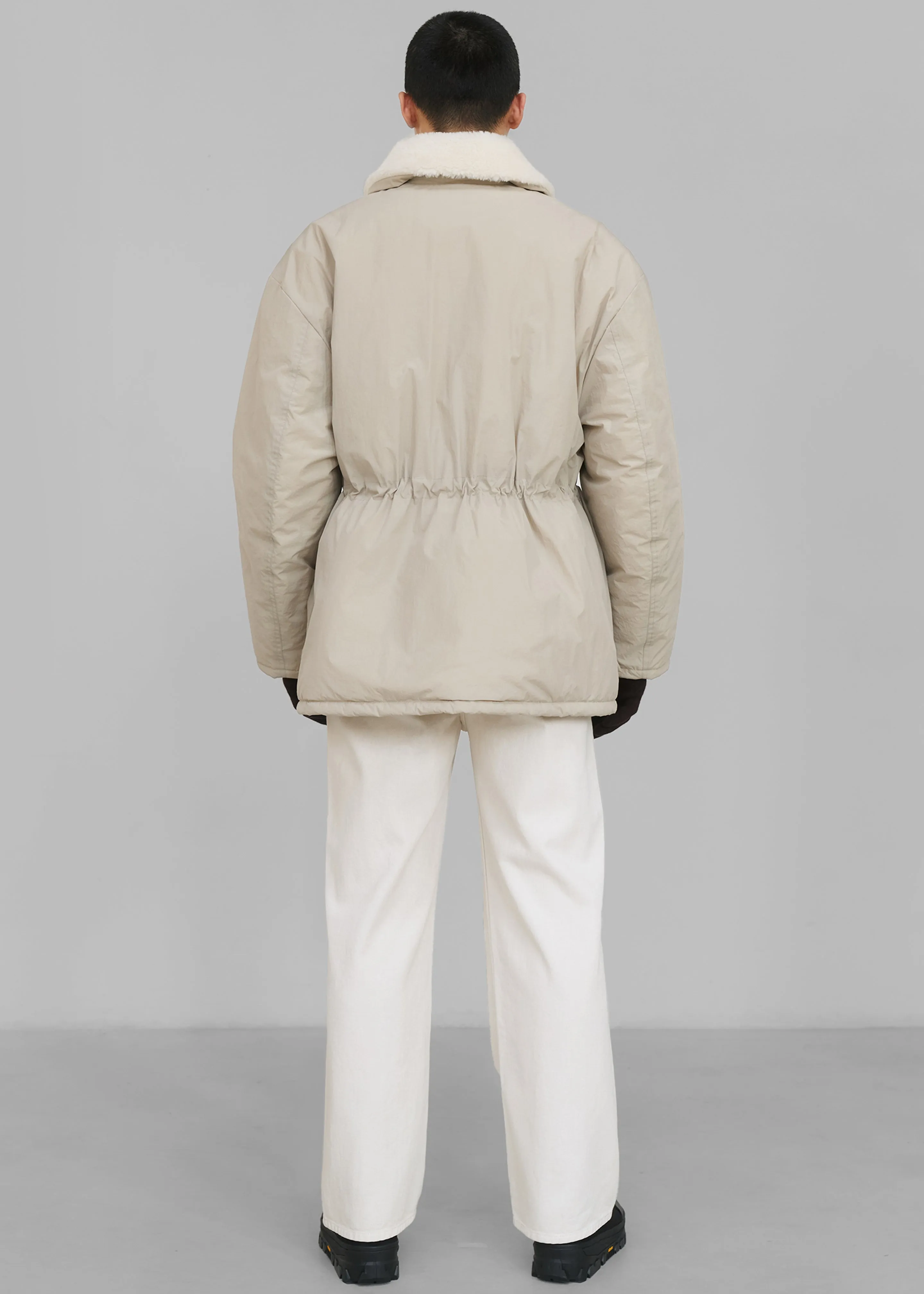 Amomento Padded Safari Jumper - Beige