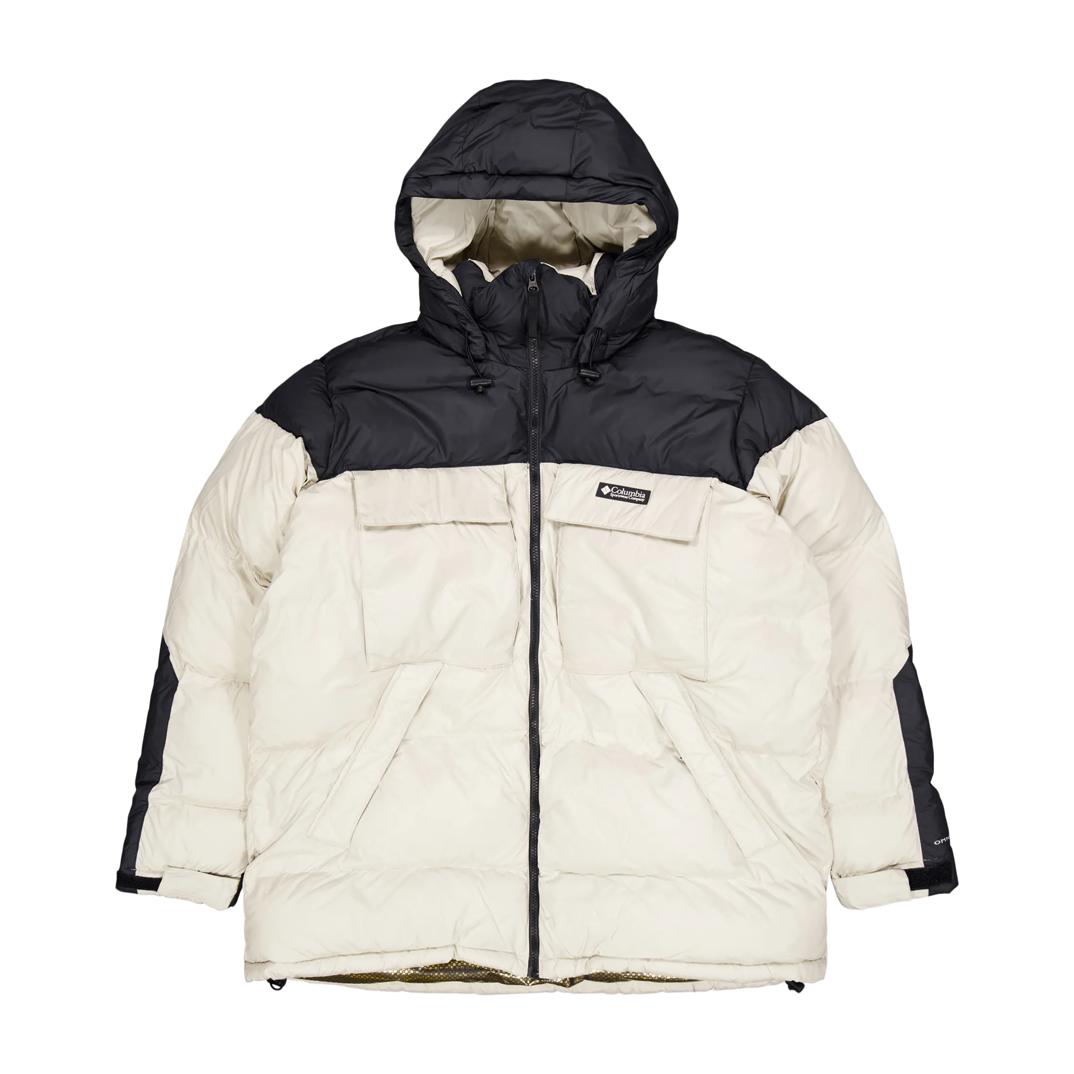 Ballistic Ridge™ Oversized Puf Dark Stone, Bla