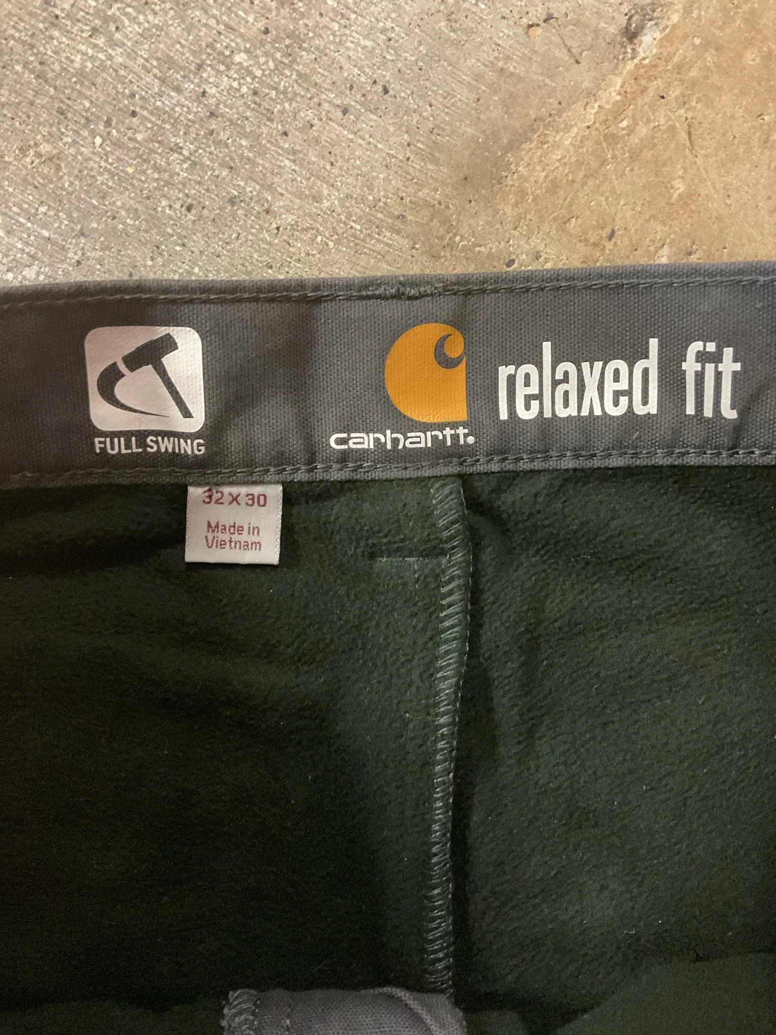 Carhartt Lined Work Pants Men's 32