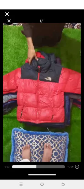 Custom handpick 7 pieces TNF puffers