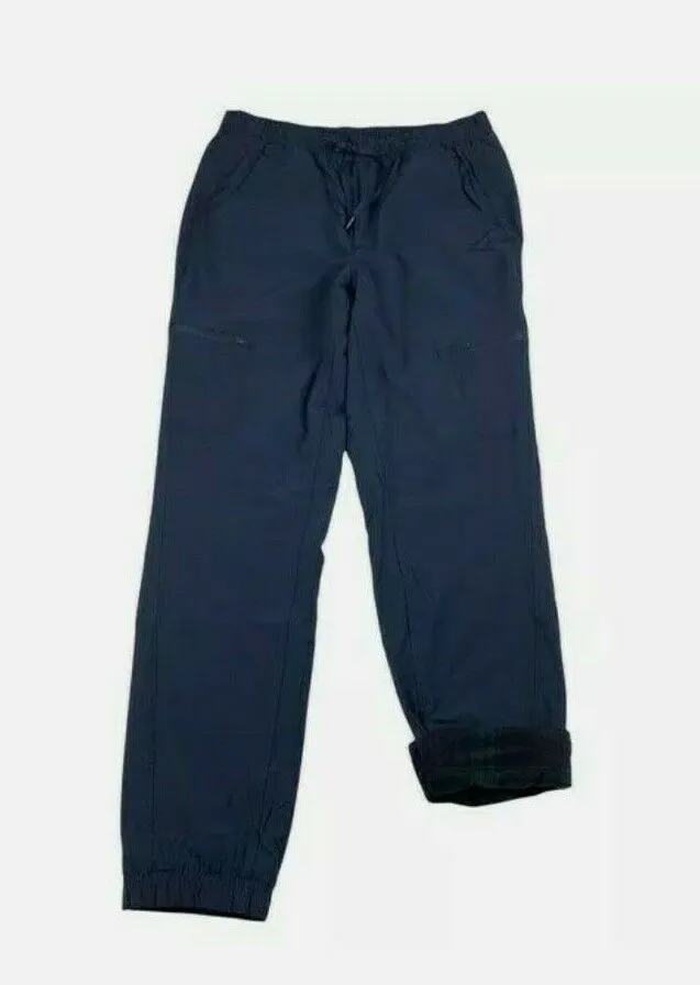 Eddie Bauer Polar Fleece Lined Pants Black Womens