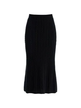 Flared Skirt - Knitted Wool