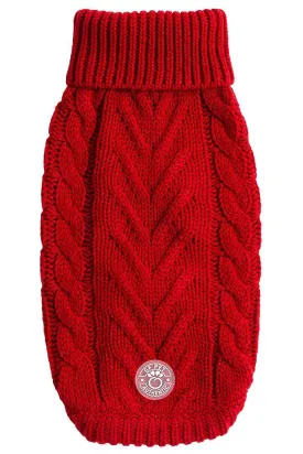 GF Pet Chalet Red Dog Sweater