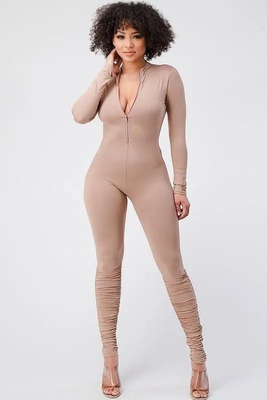 JAYDA JUMPSUIT - NUDE
