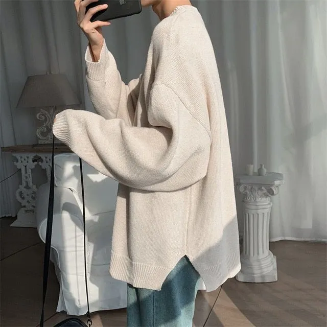 [Korean Style] 5 Color Oversize Woolen Sweater