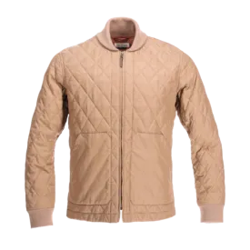 Logan Bomber Jacket - Camel Tan