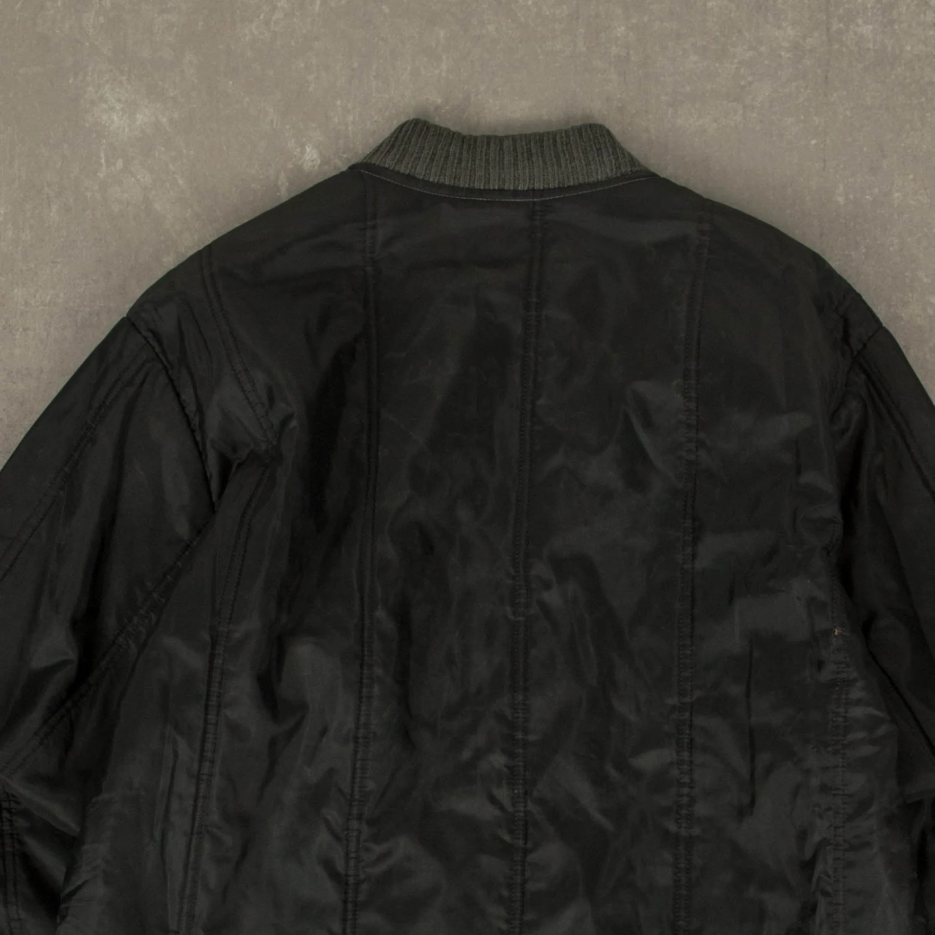 MEN'S VINTAGE 1980S QUILTED BOMBER JACKET - MEDIUM