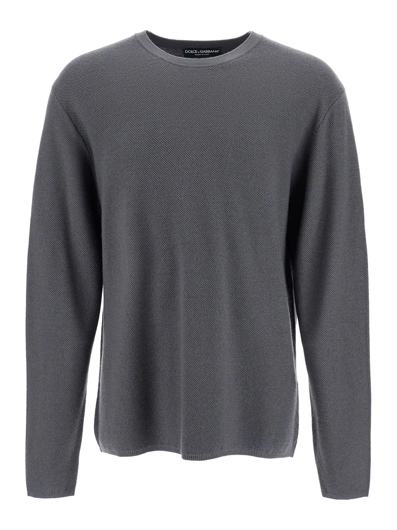 Oversized Crewneck Knit Sweater