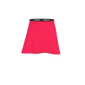 Pena Radical Red Mini Skater Skirt