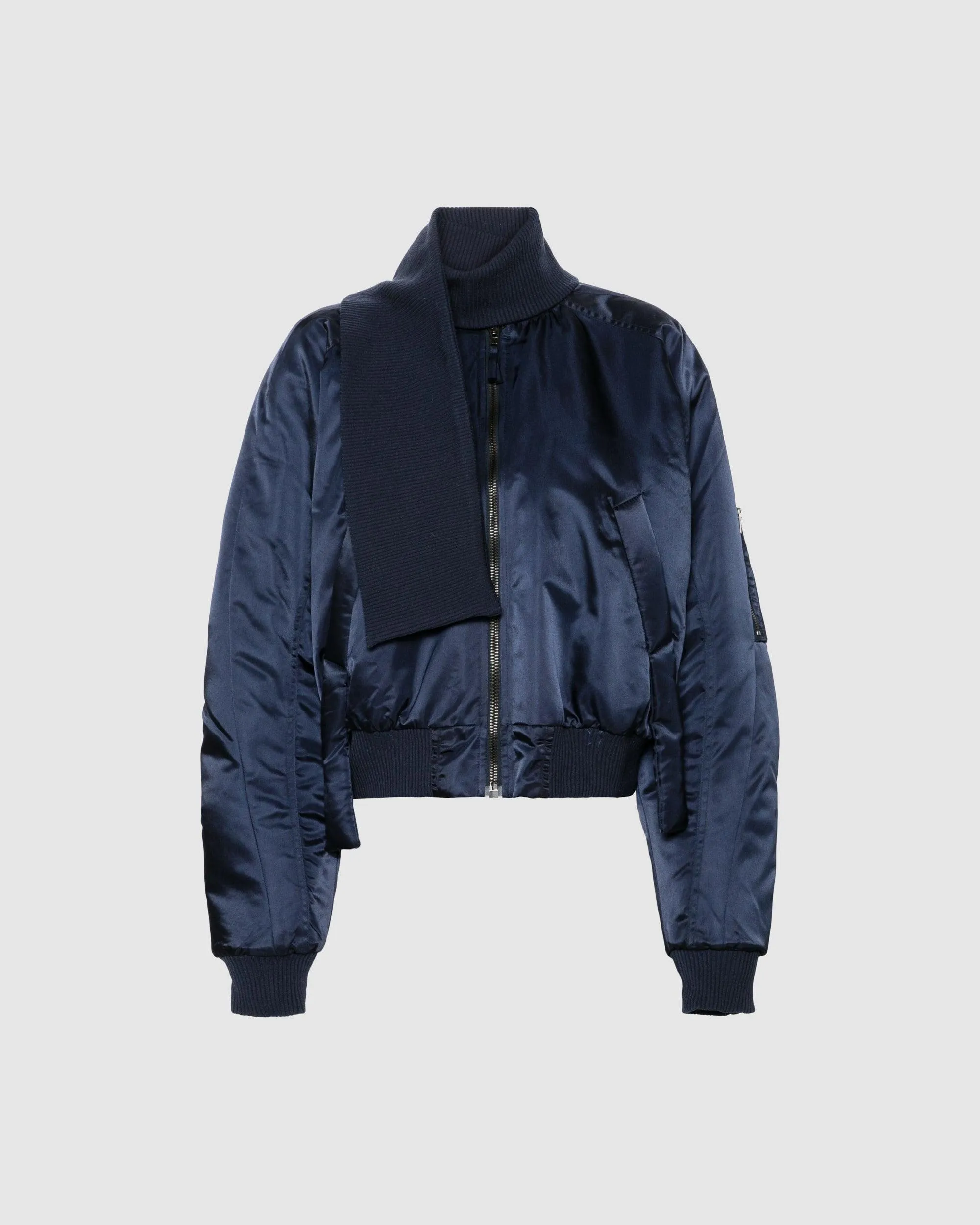 Scarf Bomber Jacket (W)