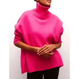 The Rosa Sweater - Rose Red