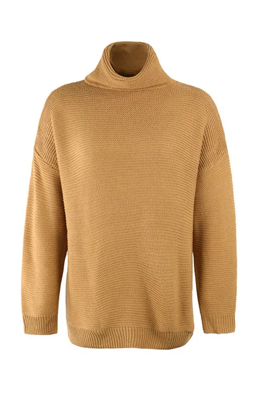 Thick Knitted Chunky Turtle Neck Sweater