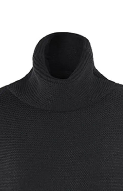 Thick Knitted Chunky Turtle Neck Sweater