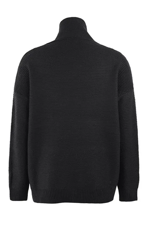 Thick Knitted Chunky Turtle Neck Sweater