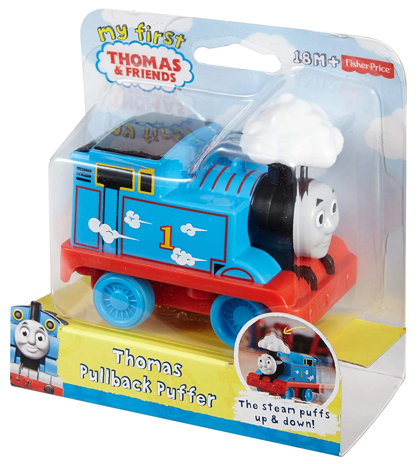 Thomas & Friends Fisher-Price My First, Pullback Puffer Thomas