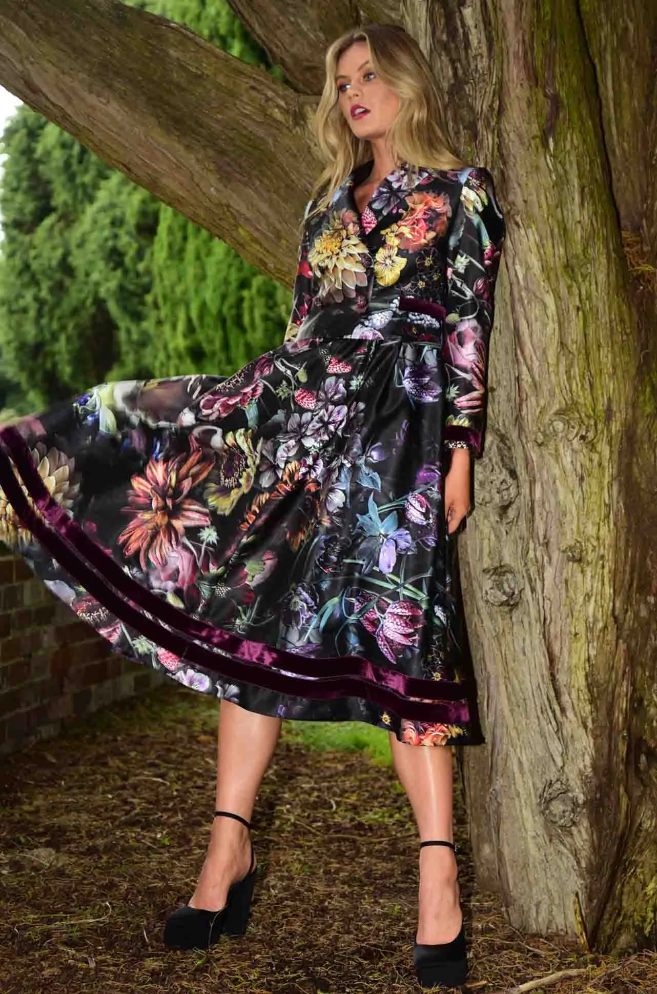 Trelise Cooper - Dark Romance Botanica In Bloom Dress