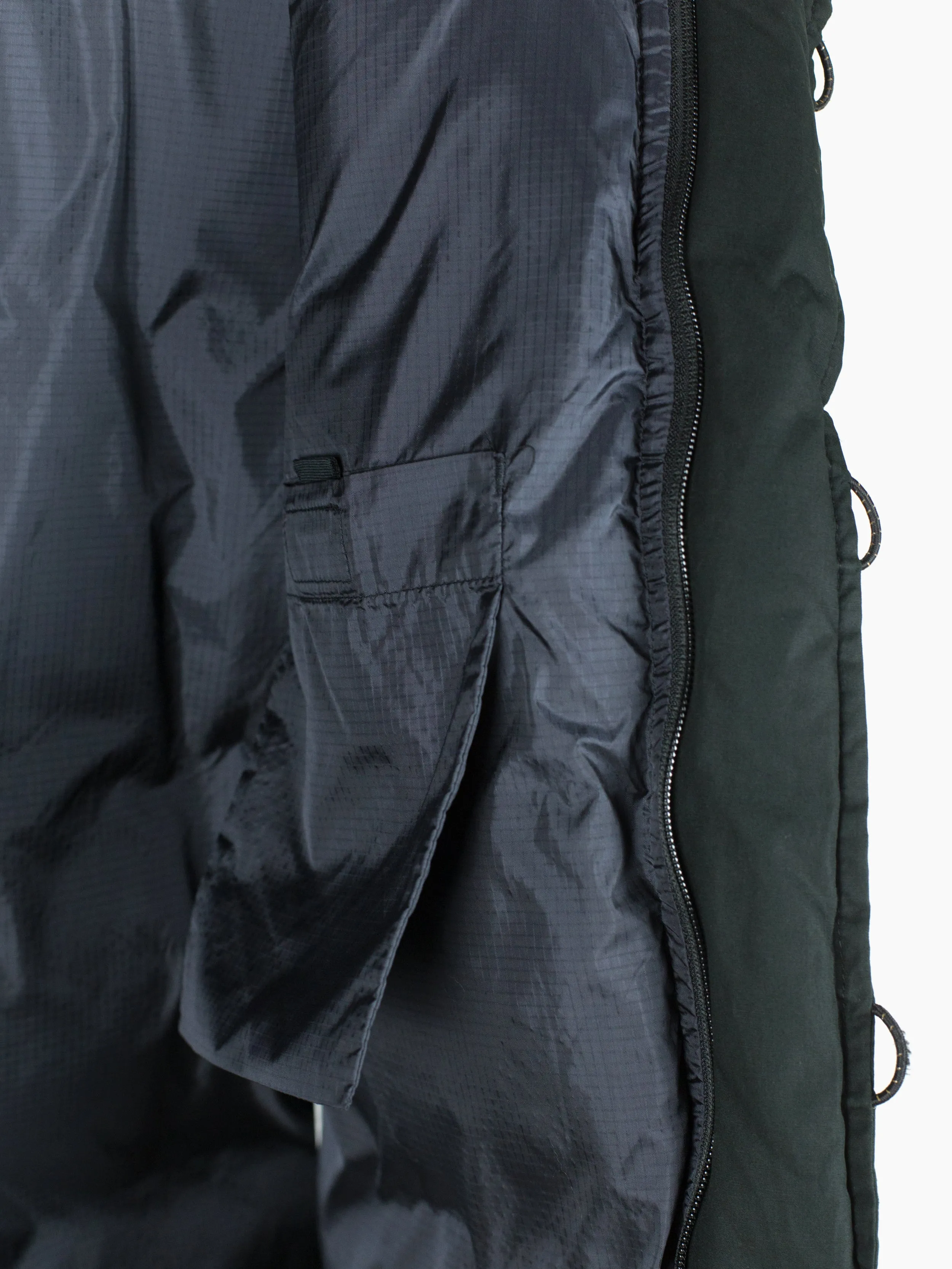 Zucca AW03 Forest Green Net Collar Down Parka